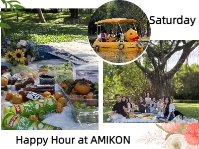 Kebahagiaan hari Sabtu akan dibagikan di AMIKON bersamamu！