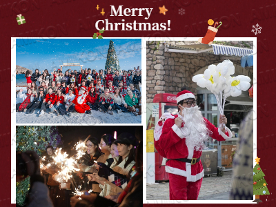 Selamat Natal! Terima kasih atas kehadiranmu, semoga kehangatan selalu menyertaimu.