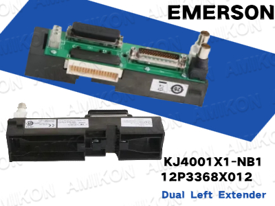 Maksimalkan Potensi Sistem DeltaV Anda dengan EMERSON KJ4001X1-NB1 12P3368X012 Dual Left Extender