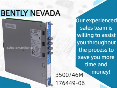 Tingkatkan Kinerja Mesin Industri dengan Bently Nevada 3500/46M 176449-06 Hydro Monitor